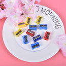 12PCS /Mini Bulk Plastic Pencil Sharpener Office School Supplies AccessoriDD