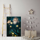 DIY Drill Picture Mosaic Kit Full Painting 5D Star God Round Diamond Craft