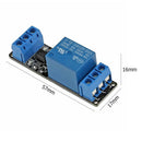 5V 1 Channel Relay Module Board Low Level Trigger w/Optocoupler Isolation