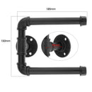 Iron Wall Mounted Towel Rack Bar Hanger Tissue Holder Bathroom Bedroom Hotel