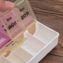 7 Day 14 Slots Pill Storage Box Weekly Medicine Organizer AM/PM Detach Case A