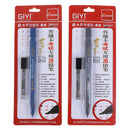 2B Lead Holder Exam Mechanical Pencil With 6PCs Lead Refill Set Student Suppl 3C