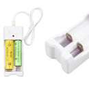1Pc Universal 2 Slot AA/AAA Rechargeable Battery Charger Adapter USB PlugJCAU Bj