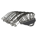 12Pcs/ Set Black Eyewear Nylon Cord Reading Glasses Neck Strap Eyeglass Ho A