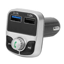 G17 Bluetooth 5.0 Handsfree FM Transmitter with 5V 3.1A Fast Charging Charger