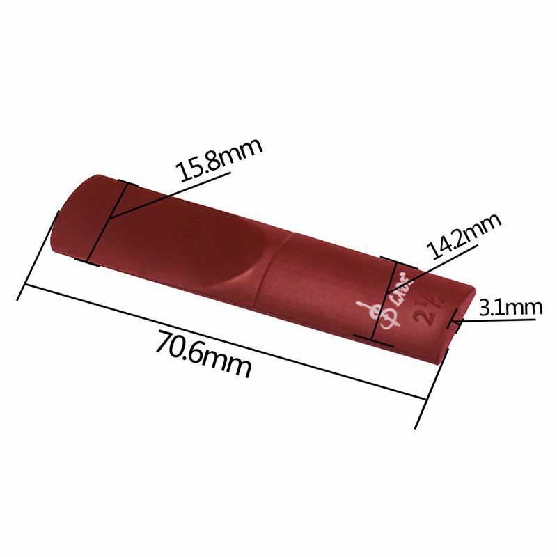 ABS Reed Strength 2.5 for Alto Eb Saxophone Sax Accessory Red