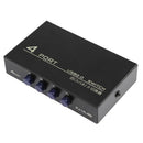 Metal Usb 2.0 4 Ports Share Switch Switcher Selector Box Hub Sharing Switch G2Z8