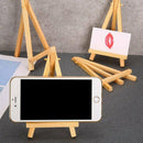 10Pcs Mini Wooden Artist Easel-e Wedding Table Stand Display Holder - 15 X