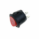 10PCS/Set Car SUV Plastic Round 12V 2-Pin ON-OFF SPST Rocker Boat Snap Swi BJZ