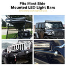 Side Mounting Bracket,Universal Work LED Light Bar Bracket Bar Side Mountin