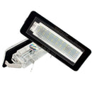 2x LED 18SMD 6500K License Plate Number Lamps White Light for Smart Fortwo
