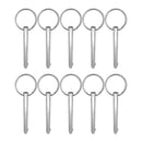 10pcs 5/16" Quick Release Pin for Bimini Top Deck Hinge 316 Stainless Steel