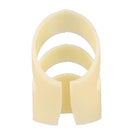 Guitar Ring Finger Guard Guitar Ring Fingertip Guitar Accessory (L Yellow)