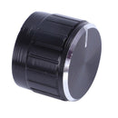 Aluminum alloy knob for volume control, 23 x 17mm, black Z6K1