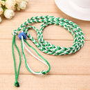 Pet Hamster Cage Leash Adjustable Pet Rat Mouse Harness Rope Leash(Green)