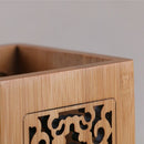 Pencils Holder Office Decoration Storage Box For Bulk Products Carving Cont A3T2