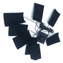 8 in 1 Electric Vest Heater Cloth Jacket USB Thermal Warm Body Warmer Heated P&+