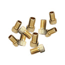 10Pcs Presta To Schrader Valve Adapter Converter Alloy Bicycle Bike Tire Tu