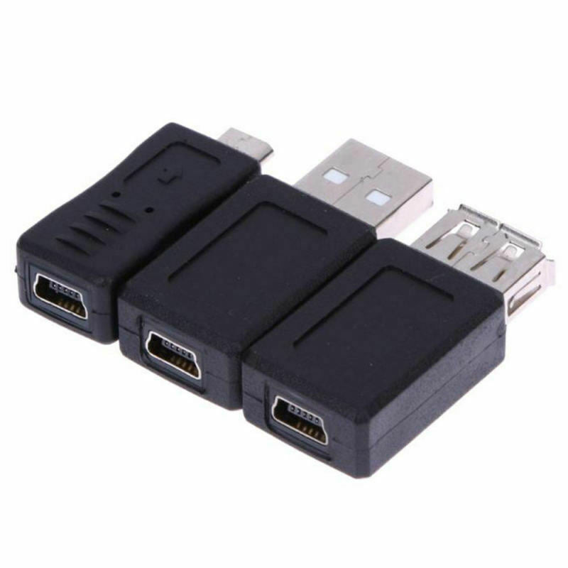 12 PCS OTG F/M USB Male To Female Micro Mini Changer USB Adapter Converter 5 Pin