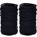 200 Pack No-metal Hair Elastics Hair Ties Ponytail Holders Hair Bands Bulk,