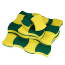 30pcs Multi-purpose Double-faced Sponge Scouring Pads Dish Washing Scrub Sp