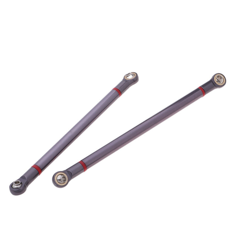 8pcs Aluminum Axle Link Pulling Rod 130/125/115mm for Axial SCX10 RC Crawler