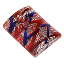 1 Piece Red Coloured Glaze Pendant Beads for DIY Jewelry Making Decoration