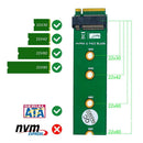 M.2 NGFF Key B to Key B Adapter SATA Based Solid State Drive 2230 2242 2260 2280