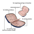 Jewelry Travel Organizer, Traveling Jewelry Bag Case For Earring Necklace R S6L8