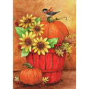 Pumpkin 5D DIY Full Round Drill Diamond Painting Cross Stitch (B2391)