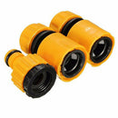 3X Garden Water Hose Pipe Tap Connector Connection Fitting Adapter hosepipe J7