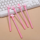 1pc cute gel pen student stationery Soft plastic cartoon pen office supplie@