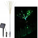 2Pcs 100 LED Firework DIY Fairy Lights Solar Stake Garden Lights Xmas Wedding