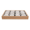 Watch Box 12 Lattice Case Jewelry Bracelet Display Stand Bracket Jewelry Di