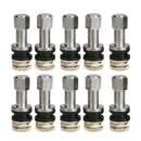 10x TR48E Bolt-in Auto Car Tubeless Wheel Tire Valve Stems Dust Caps A MDD
