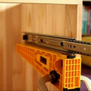 2pcs Drawer Slide Jig Set Mounting Tool For Cabinet Furniture Extension Cup
