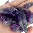 100g Natural Amethyst Point Quartz Crystal Rough Rock Purple Healing-Specimen