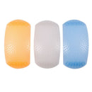 3pcs White Yellow Blue Color Puffer Pop-Up Flash Soft Diffuser Cover Dome f T5S4