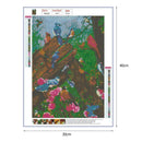 5D DIY Full Drill Square Diamond Painting Animals Cross Stitch Kit (JF015)
