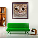 DIY 5D Diamond Embroidery Mosaic Cat Face Painting Cross Stitch Home Decor