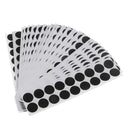 900pcs Self Adhesive Shooting Paper Shooting Stickers Patches Black for Sporting