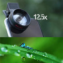 Wide Angle Macro Lens Mobile Phone Clip 37MM 0.45X 49UV + T2- In-1 Phone Lenses