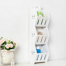 Storage Rack Shelf Wall Mounted Hang Cleaning Tools Holder 3-Layer Organizer New