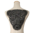 Leopard Glitter Sequins Embroidery Sew on Patch Applique Hat Bag Badge Motif