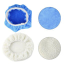 Car Polisher Pad Bonnet Waxer Bonnet Set Of 12 Packs With 10 Packs Microfib O3Q8