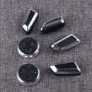 6x Seat Adjustment Switch Control Button Cover Trim Kit Fit for Audi A5 Q5 A6 A7