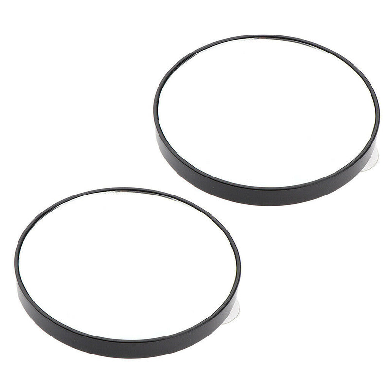 2pcs 15X Magnification Makeup Mirror Travel Bathroom Wall Suction Mirrors