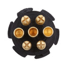 7-Way Trailer Truck Camper Plug Cord Weatherproof and Corrosion Resistant