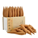 20Pcs Natural Smoke Backflow Pagoda Indoor Incense Cone Bullet Aroma Scents