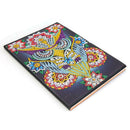 DIY Owl Special Shaped Diamond Painting 50 Pages A5 Sketchbook Drawing Book